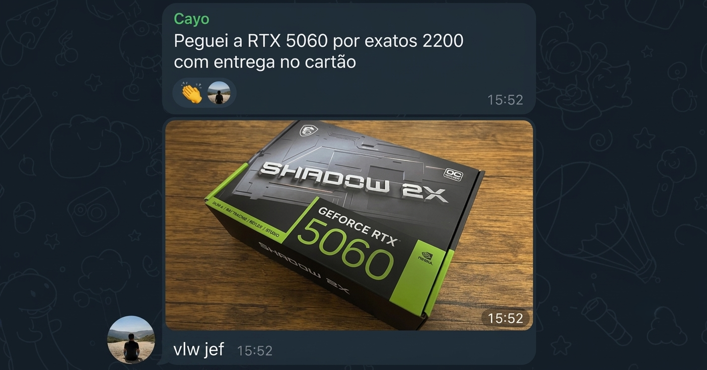 Print de oferta aproveitada
